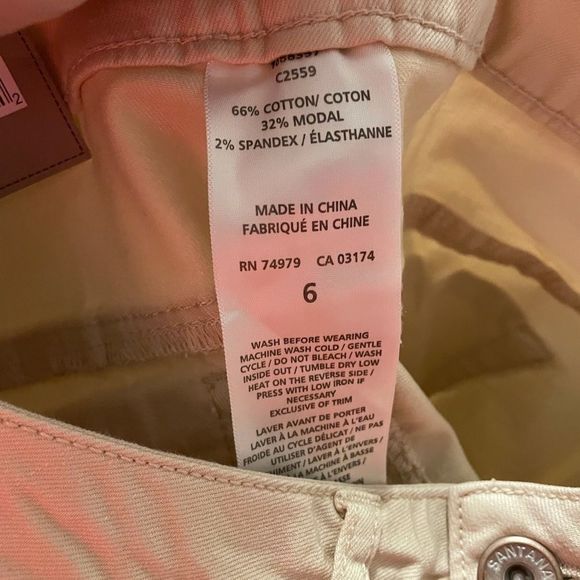 Santana Tummy Control Straight Leg Cropped Jeans 6 - Picture 6 of 9